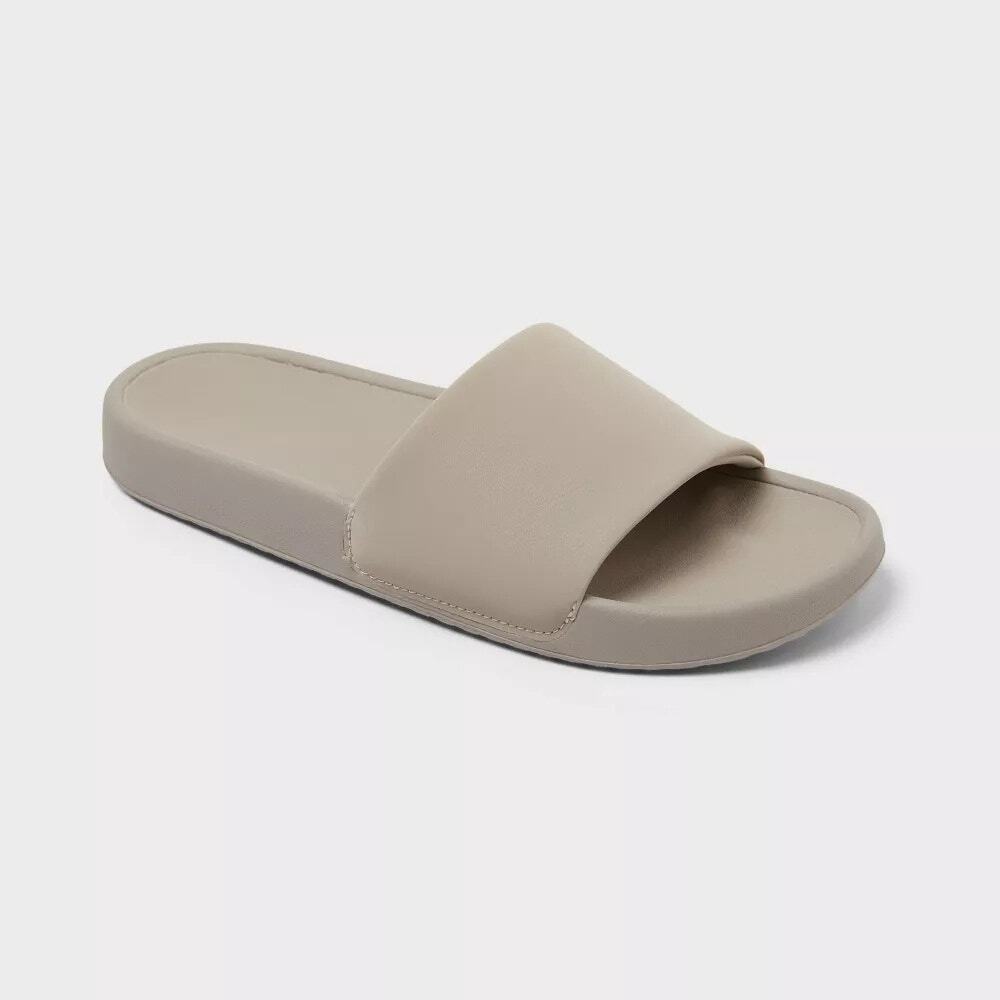 Women's Makenna Slip-on Slides - All In Motion - Taupe 7